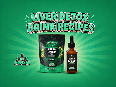Liver Detox Drink Recipes by Super Bonsai