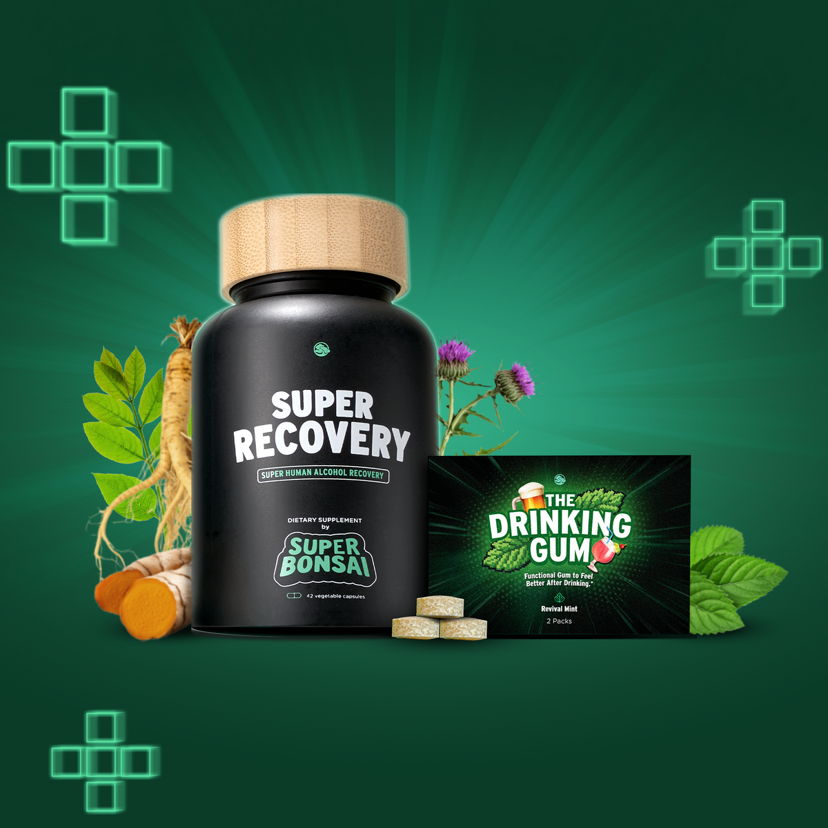 Bender Duo - Super Recovery + The Drinking Gum