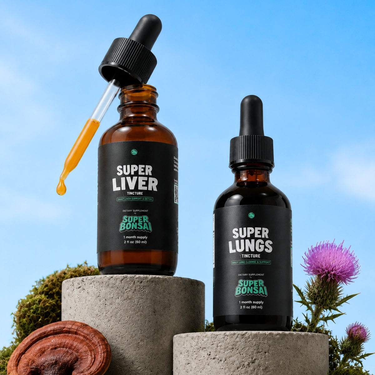 Detox Bundle - Super Liver + Super Lungs