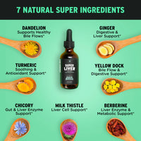 Healthy Habits Bundle - Super Liver + Super Lungs + Super Recovery + Super Liver Tea