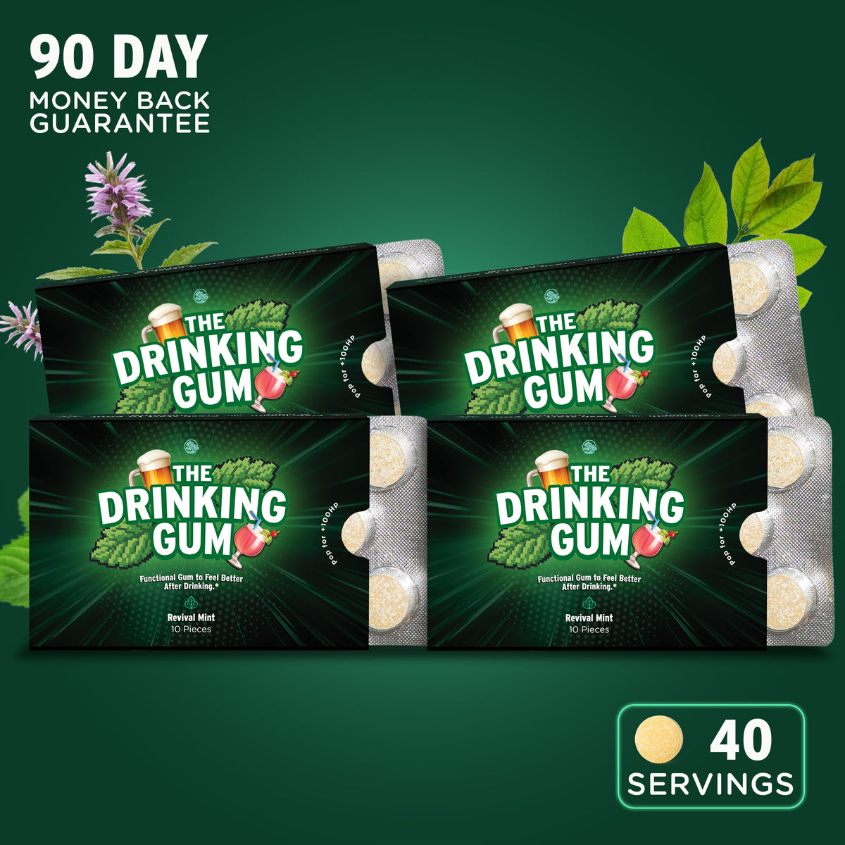 El chicle para beber