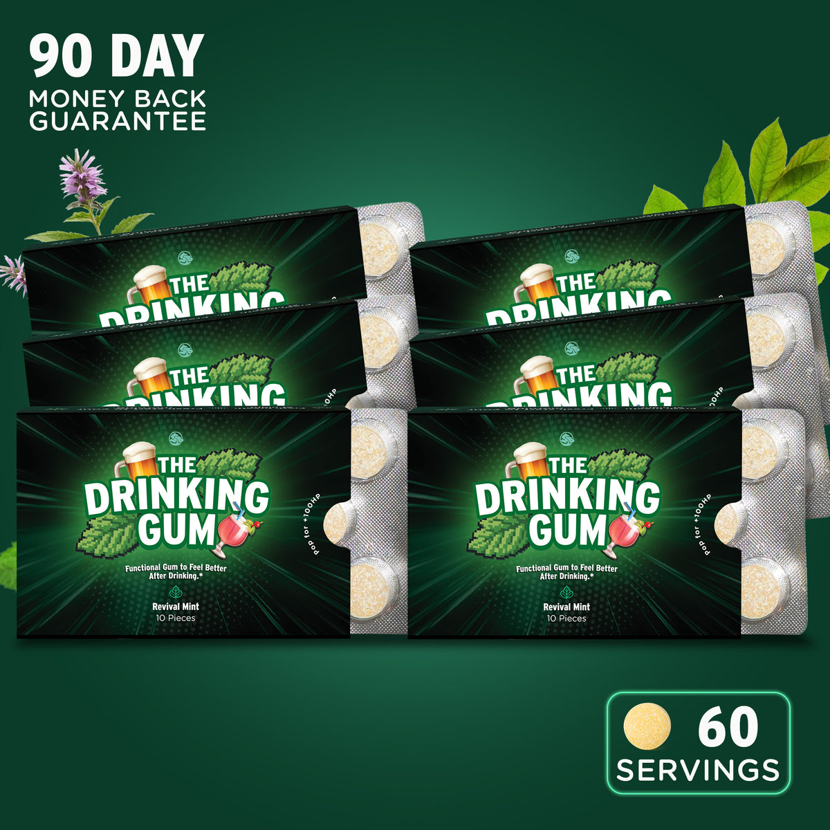 El chicle para beber