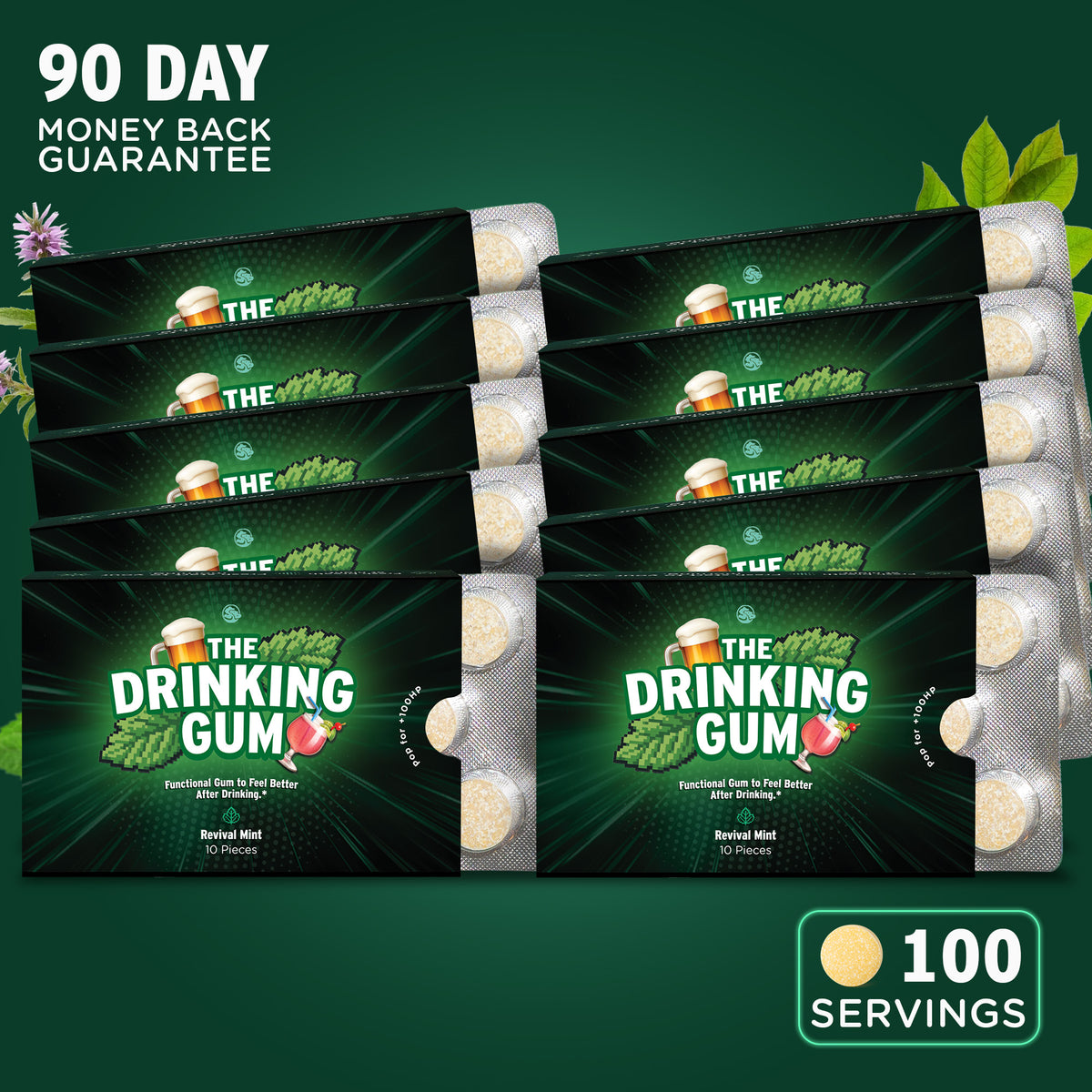 El chicle para beber